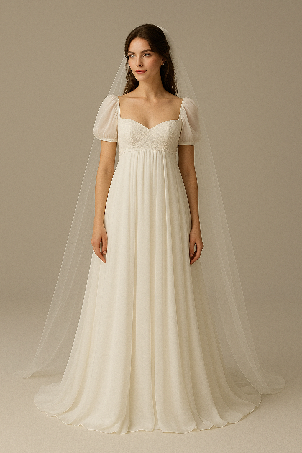 لباس عروس امپایر (Empire Waist)